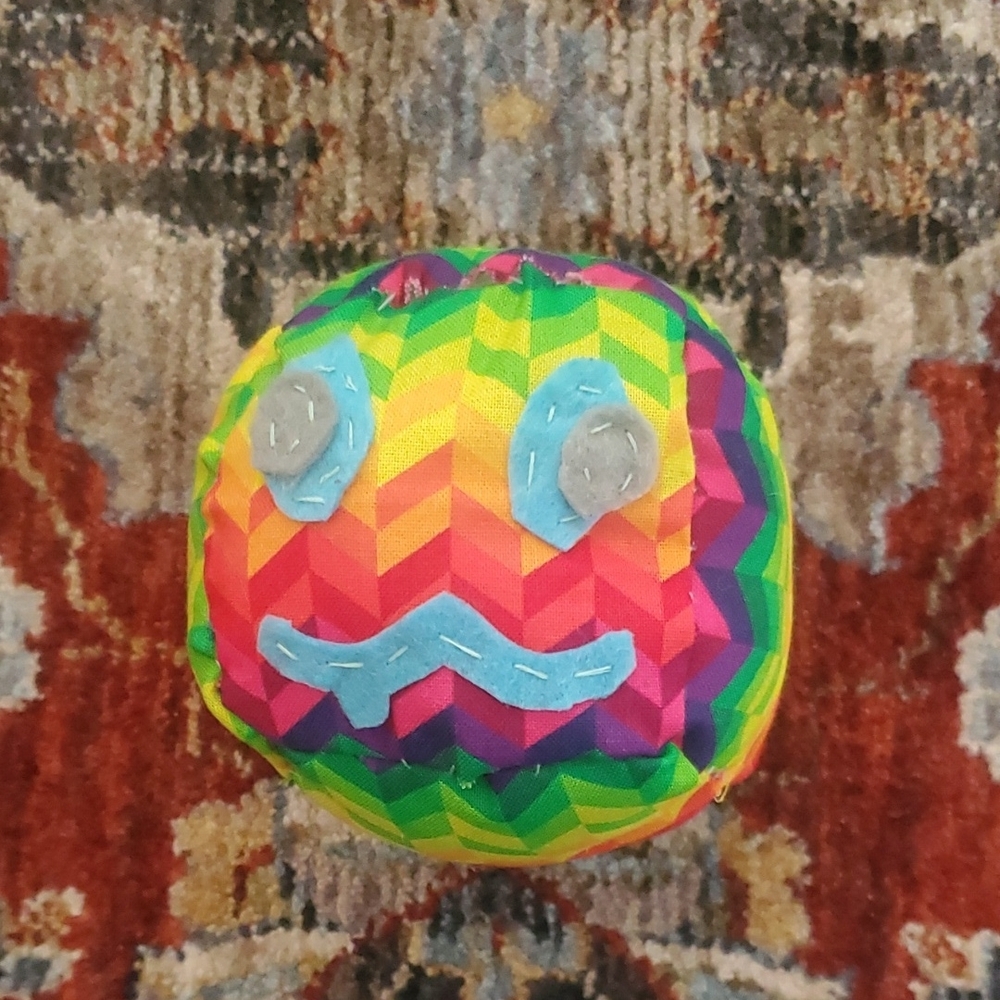 Handmade SlimeCube - Colorful mix goober